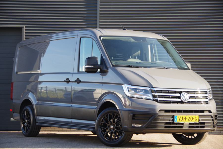Volkswagen Crafter 35 2.0 TDI L3H2 EXCLUSIVE 177PK AUT. LED, LEDER, TREKHAAK, ADAPT. CRUISE, STOELVERWARMING, CAMERA, NAVI, NL AUTO, NAP