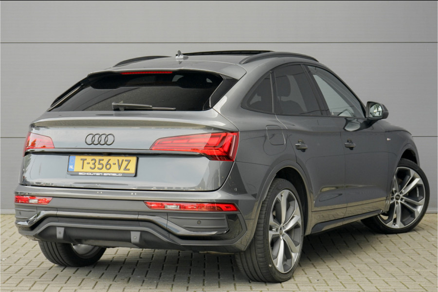 Audi Q5 Sportback 50 TFSI e S edition Pano Luchtvering Matrix 21" 1e Eig Ori NL