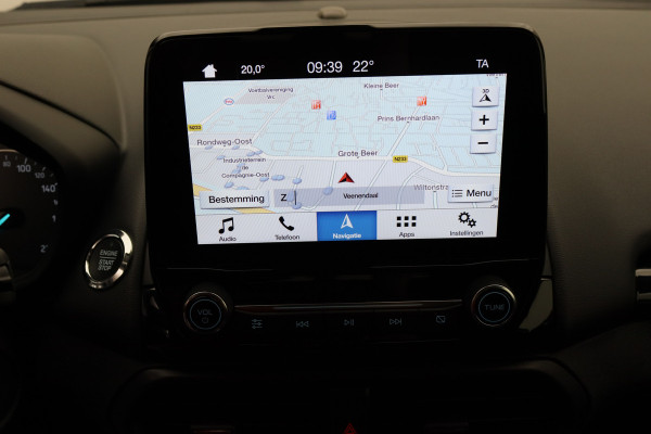 Ford EcoSport 1.0 EcoBoost ST-Line Climate, Cruise, Apple CarPlay, Camera, Trekhaak, Two-Tone, 19”