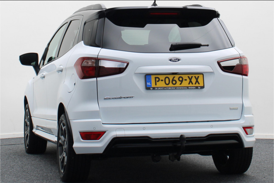 Ford EcoSport 1.0 EcoBoost ST-Line Climate, Cruise, Apple CarPlay, Camera, Trekhaak, Two-Tone, 19”