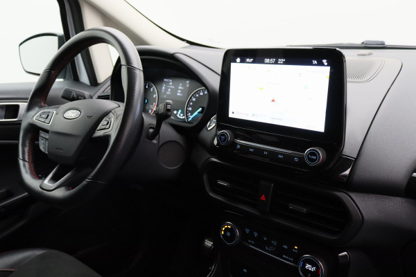 Ford EcoSport 1.0 EcoBoost ST-Line Climate, Cruise, Apple CarPlay, Camera, Trekhaak, Two-Tone, 19”