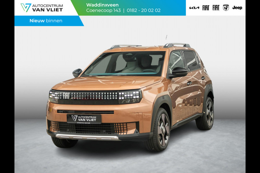Fiat Grande Panda La Prima 11 kW 44 kWh | Uit voorraad leverbaar | Clima | Cruise | Camera | Apple Carplay | 17" | Navi | Winter Pack