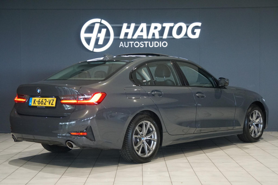 BMW 3 Serie 318i High Executive + SCHUIFDAK / LASERLIGHT / TREKHAAK / LEDER / INDIVIDUAL / DRAVITGRAU