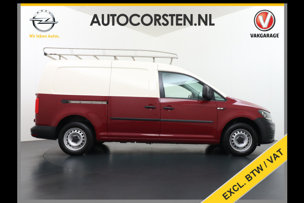 Volkswagen Caddy 2.0TDI L2H1 BMT Maxi Airco Trekhaak Imperiaal Bluetooth Trendline Betonplex Inbouw Lades Schuifdeur Euro 6 1.400KG Trekgewicht