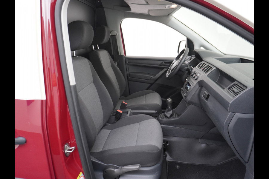 Volkswagen Caddy 2.0TDI L2H1 BMT Maxi Airco Trekhaak Imperiaal Bluetooth Trendline Betonplex Inbouw Lades Schuifdeur Euro 6 1.400KG Trekgewicht