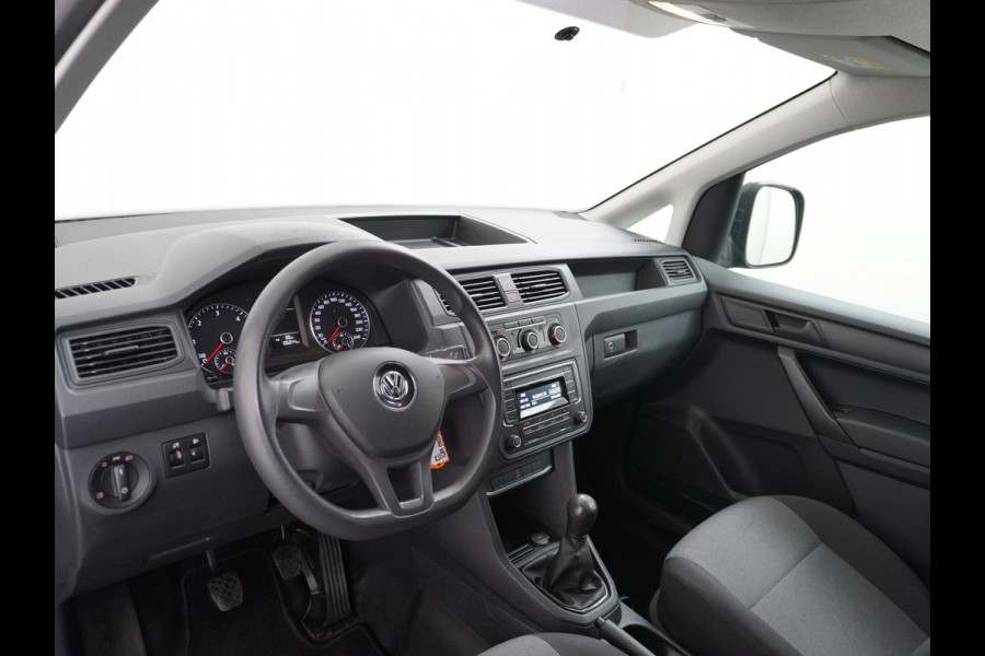 Volkswagen Caddy 2.0TDI L2H1 BMT Maxi Airco Trekhaak Imperiaal Bluetooth Trendline Betonplex Inbouw Lades Schuifdeur Euro 6 1.400KG Trekgewicht