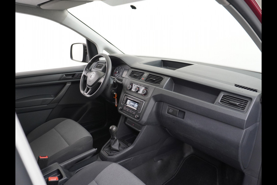 Volkswagen Caddy 2.0TDI L2H1 BMT Maxi Airco Trekhaak Imperiaal Bluetooth Trendline Betonplex Inbouw Lades Schuifdeur Euro 6 1.400KG Trekgewicht