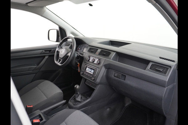 Volkswagen Caddy 2.0TDI L2H1 BMT Maxi Airco Trekhaak Imperiaal Bluetooth Trendline Betonplex Inbouw Lades Schuifdeur Euro 6 1.400KG Trekgewicht