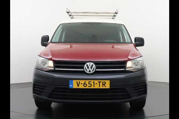 Volkswagen Caddy 2.0TDI L2H1 BMT Maxi Airco Trekhaak Imperiaal Bluetooth Trendline Betonplex Inbouw Lades Schuifdeur Euro 6 1.400KG Trekgewicht