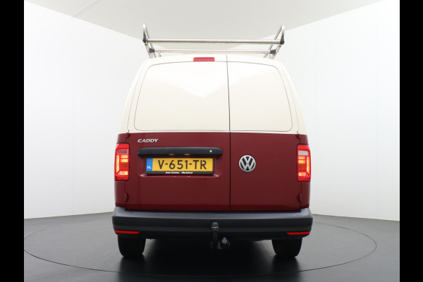 Volkswagen Caddy 2.0TDI L2H1 BMT Maxi Airco Trekhaak Imperiaal Bluetooth Trendline Betonplex Inbouw Lades Schuifdeur Euro 6 1.400KG Trekgewicht