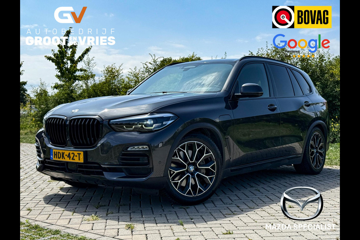 BMW X5 xDrive45e High Executive Trekhaak|Shadow line|HUD|360 Camera|Stuurverw|Luchtvering|Memory