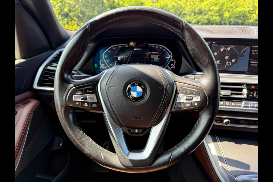 BMW X5 xDrive45e High Executive Trekhaak|Shadow line|HUD|360 Camera|Stuurverw|Luchtvering|Memory