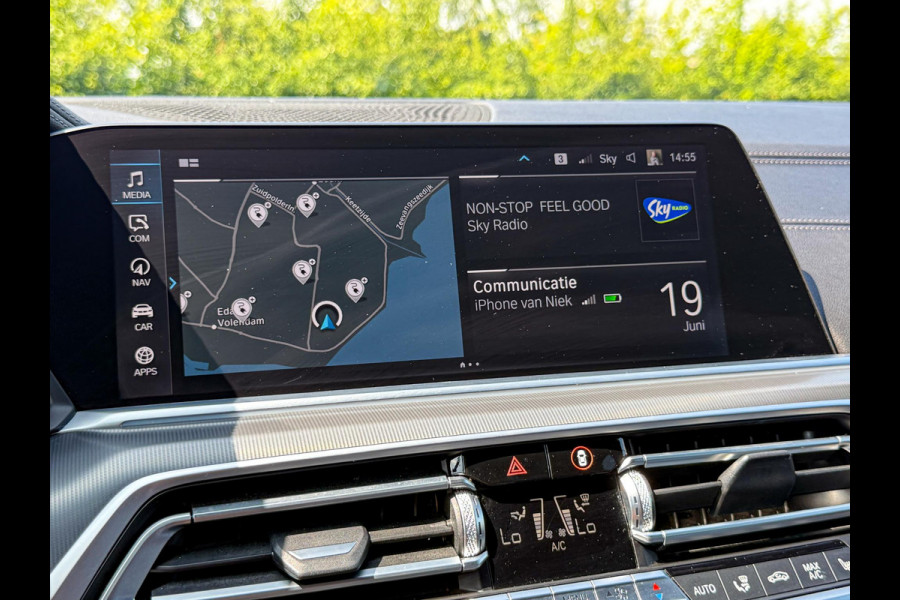 BMW X5 xDrive45e High Executive Trekhaak|Shadow line|HUD|360 Camera|Stuurverw|Luchtvering|Memory