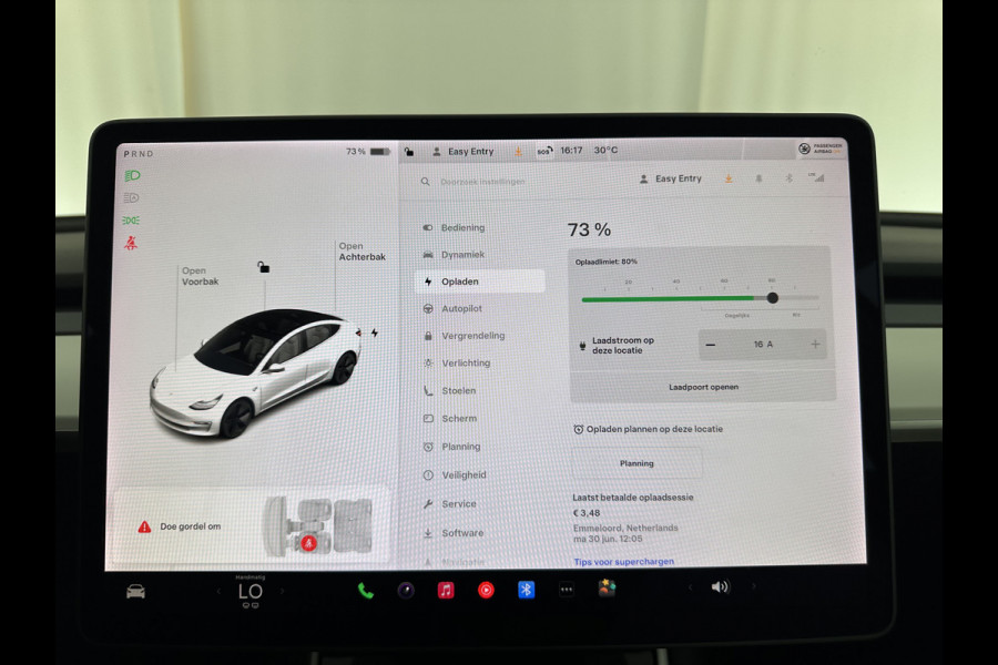 Tesla Model 3 Long Range AWD 75 kWh [ 3-Fase ] (INCL-BTW) Aut. *PANO | AUTO-PILOT | LUXURY-LEATHER | KEYLESS | FULL-LED | MEMORY-PACK | SURROUND-VIEW | DAB | CARPLAY | DIGI-COCKPIT | LANE-ASSIST | COMFORT-SEATS | TOWBAR | 18"ALU*