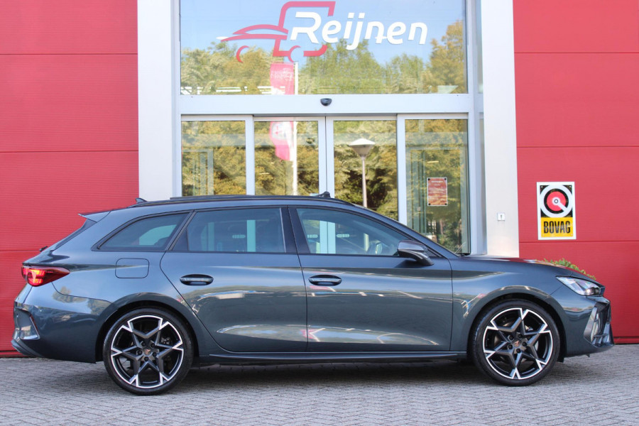CUPRA Leon Sportstourer 1.5 eTSI 150PK BUSINESS EDITION | NIEUW MODEL! | PANORAMISCH SCHUIF/KANTELDAK | SENNHEISER AUDIO SYSTEM | ELEKTRISCH VERSTELBARE BESTUURDERSSTOEL MET GEHEUGENFUNCTIE | LED MATRIX KOPLAMPEN | DRAADLOZE APPLE CARPLAY/ANDROID AUTO | NAVIGATIE | ACHTERUITRIJ CAMERA | 19" LICHTMETALEN VELGEN  "POLAR" | DRAADLOZE TELEFOONLADER | STOEL/STUUR VERWARMING |  12,9" INFORTAINMENT SYSTEM | ZWARTE HEMELBEKLEDING | E-SOUND GELUIDSSIMULATOR | CLIMATE CONTROL VOOR EN ACHTERIN | SPORT STOELEN | SFEER VERLICHTING | DYNAMISCHE VERLICHTING | ADAPTIVE CRUISE CONTROL | KEYLESS ENTRY/START |