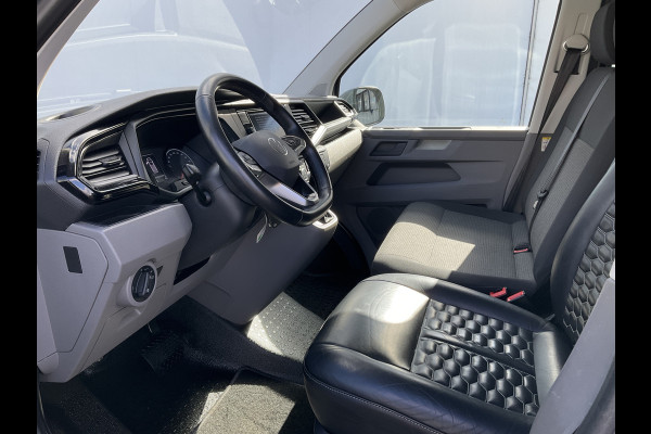 Volkswagen Transporter 6-Pers 2.0 TDI L2H1 DC Bulli Leer Cam Trekhaak Lang 6 Persoons Dubbele Cabine