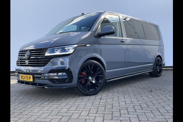 Volkswagen Transporter 6-Pers 2.0 TDI L2H1 DC Bulli Leer Cam Trekhaak Lang 6 Persoons Dubbele Cabine