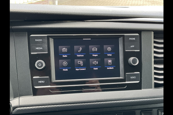 Volkswagen Transporter 6-Pers 2.0 TDI L2H1 DC Bulli Leer Cam Trekhaak Lang 6 Persoons Dubbele Cabine