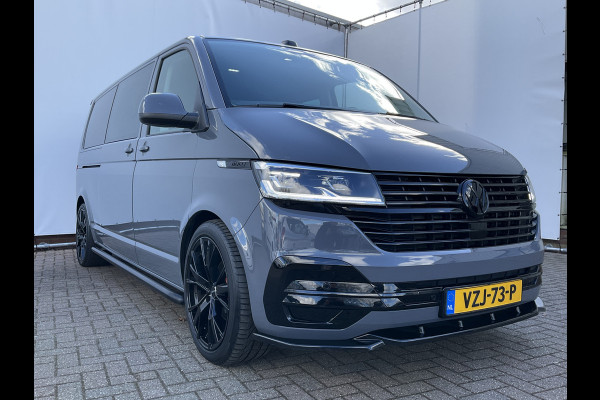 Volkswagen Transporter 6-Pers 2.0 TDI L2H1 DC Bulli Leer Cam Trekhaak Lang 6 Persoons Dubbele Cabine