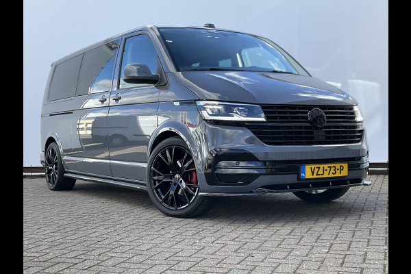 Volkswagen Transporter 6-Pers 2.0 TDI L2H1 DC Bulli Leer Cam Trekhaak Lang 6 Persoons Dubbele Cabine