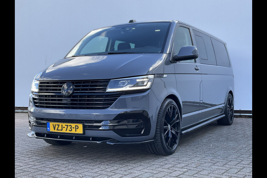 Volkswagen Transporter 6-Pers 2.0 TDI L2H1 DC Bulli Leer Cam Trekhaak Lang 6 Persoons Dubbele Cabine