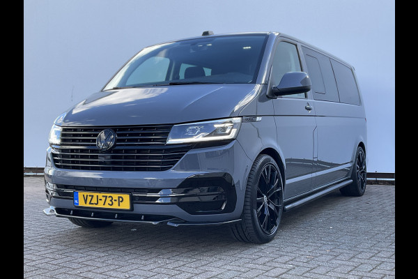 Volkswagen Transporter 6-Pers 2.0 TDI L2H1 DC Bulli Leer Cam Trekhaak Lang 6 Persoons Dubbele Cabine