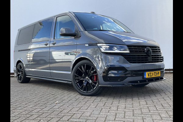 Volkswagen Transporter 6-Pers 2.0 TDI L2H1 DC Bulli Leer Cam Trekhaak Lang 6 Persoons Dubbele Cabine
