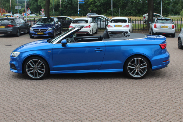 Audi A3 Cabriolet 35 TFSI CoD Advance Sport / Trekhaak / Virtual Cockpit / Windscherm / B&O / Leder&Alcantara / 18'' / Keyless / Nekverwarming / Navigatie / Hill Hold / Cruise Control