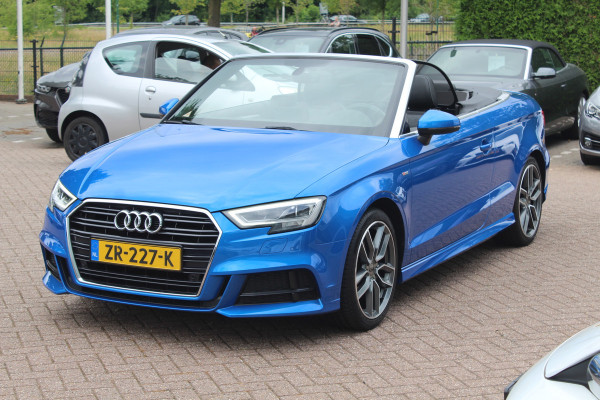 Audi A3 Cabriolet 35 TFSI CoD Advance Sport / Trekhaak / Virtual Cockpit / Windscherm / B&O / Leder&Alcantara / 18'' / Keyless / Nekverwarming / Navigatie / Hill Hold / Cruise Control