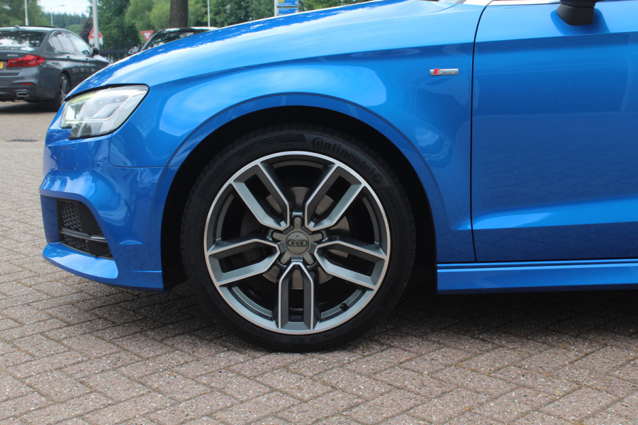 Audi A3 Cabriolet 35 TFSI CoD Advance Sport / Trekhaak / Virtual Cockpit / Windscherm / B&O / Leder&Alcantara / 18'' / Keyless / Nekverwarming / Navigatie / Hill Hold / Cruise Control