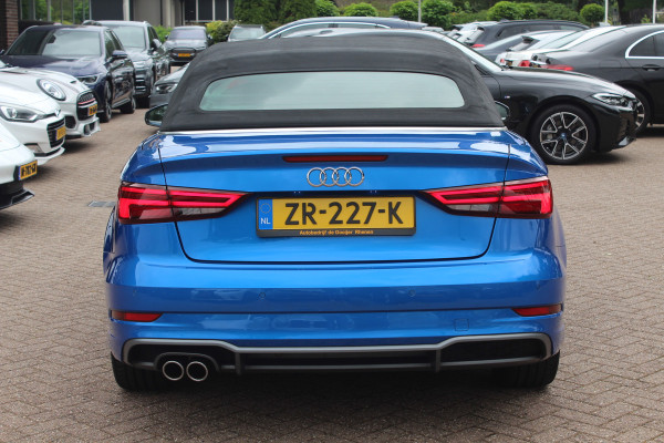 Audi A3 Cabriolet 35 TFSI CoD Advance Sport / Trekhaak / Virtual Cockpit / Windscherm / B&O / Leder&Alcantara / 18'' / Keyless / Nekverwarming / Navigatie / Hill Hold / Cruise Control