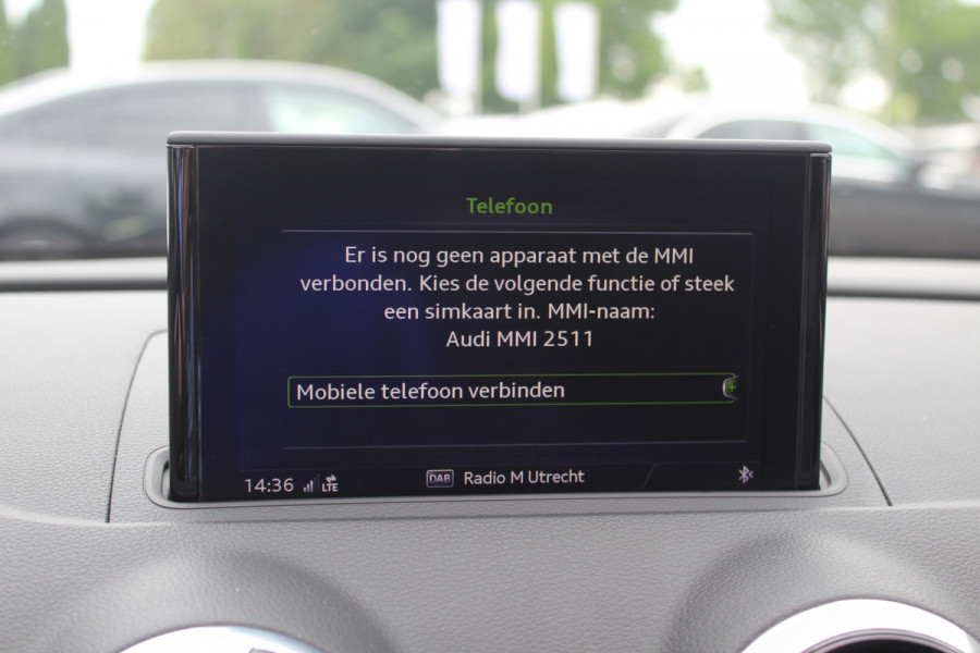 Audi A3 Cabriolet 35 TFSI CoD Advance Sport / Trekhaak / Virtual Cockpit / Windscherm / B&O / Leder&Alcantara / 18'' / Keyless / Nekverwarming / Navigatie / Hill Hold / Cruise Control