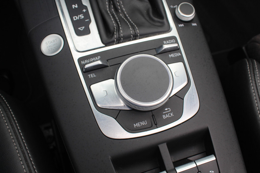 Audi A3 Cabriolet 35 TFSI CoD Advance Sport / Trekhaak / Virtual Cockpit / Windscherm / B&O / Leder&Alcantara / 18'' / Keyless / Nekverwarming / Navigatie / Hill Hold / Cruise Control