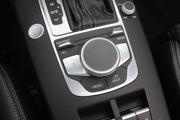Audi A3 Cabriolet 35 TFSI CoD Advance Sport / Trekhaak / Virtual Cockpit / Windscherm / B&O / Leder&Alcantara / 18'' / Keyless / Nekverwarming / Navigatie / Hill Hold / Cruise Control