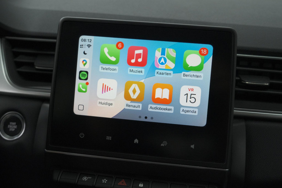 Renault Captur Mild Hybrid 140 EDC Techno | Navigatie | Camera | Parkeersensoren | Apple Carplay