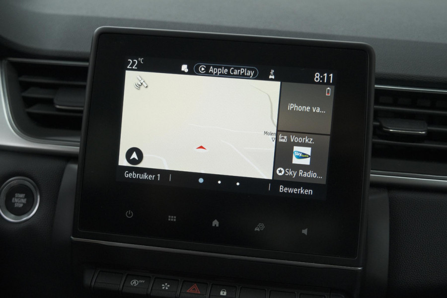 Renault Captur Mild Hybrid 140 EDC Techno | Navigatie | Camera | Parkeersensoren | Apple Carplay