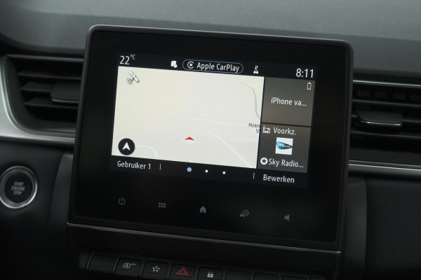 Renault Captur Mild Hybrid 140 EDC Techno | Navigatie | Camera | Parkeersensoren | Apple Carplay