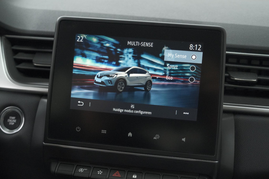 Renault Captur Mild Hybrid 140 EDC Techno | Navigatie | Camera | Parkeersensoren | Apple Carplay