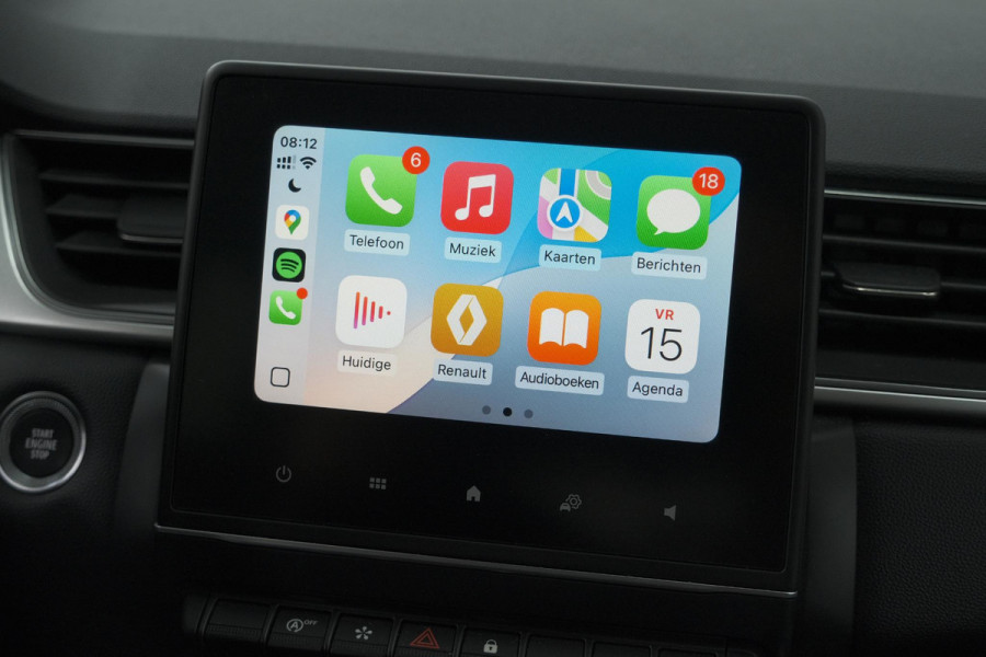Renault Captur Mild Hybrid 140 EDC Techno | Navigatie | Camera | Parkeersensoren | Apple Carplay