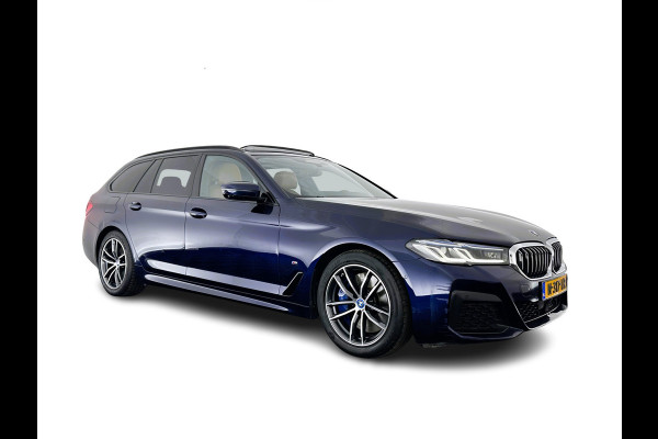 BMW 5 Serie Touring 540d xDrive High Executive Aut. *PANO | LASER-LIGHT | HEAD-UP | LUXURY-LEATHER | BLIND-SPOT | MEMORY-PACK | HARMAN/KARDON | TOP-VIEW | DIGI-COCKPIT | HEATED-COMFORTSEATS | KEYLESS | NAVI-FULLMAP | 18''ALU |