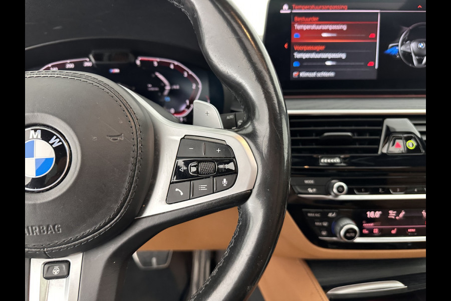 BMW 5 Serie Touring 540d xDrive High Executive Aut. *PANO | LASER-LIGHT | HEAD-UP | LUXURY-LEATHER | BLIND-SPOT | MEMORY-PACK | HARMAN/KARDON | TOP-VIEW | DIGI-COCKPIT | HEATED-COMFORTSEATS | KEYLESS | NAVI-FULLMAP | 18''ALU |
