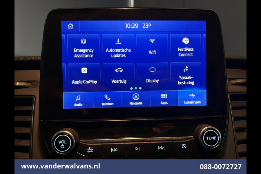Ford Transit Custom 2.0 TDCI L2H1 Euro6 Airco | Camera | Navigatie | Apple Carplay | LED | Cruisecontrol Verwarmde voorruit, Parkeersensoren, Bijrijdersbank, 2800kg trekvermogen