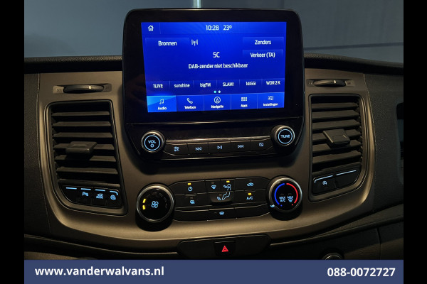 Ford Transit Custom 2.0 TDCI L2H1 Euro6 Airco | Camera | Navigatie | Apple Carplay | LED | Cruisecontrol Verwarmde voorruit, Parkeersensoren, Bijrijdersbank, 2800kg trekvermogen