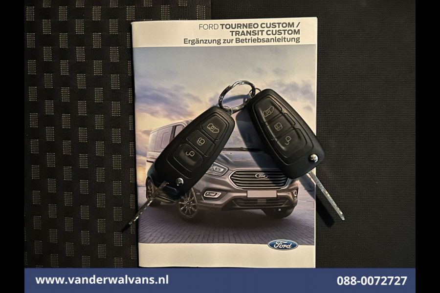 Ford Transit Custom 2.0 TDCI L2H1 Euro6 Airco | Camera | Navigatie | Apple Carplay | LED | Cruisecontrol Verwarmde voorruit, Parkeersensoren, Bijrijdersbank, 2800kg trekvermogen