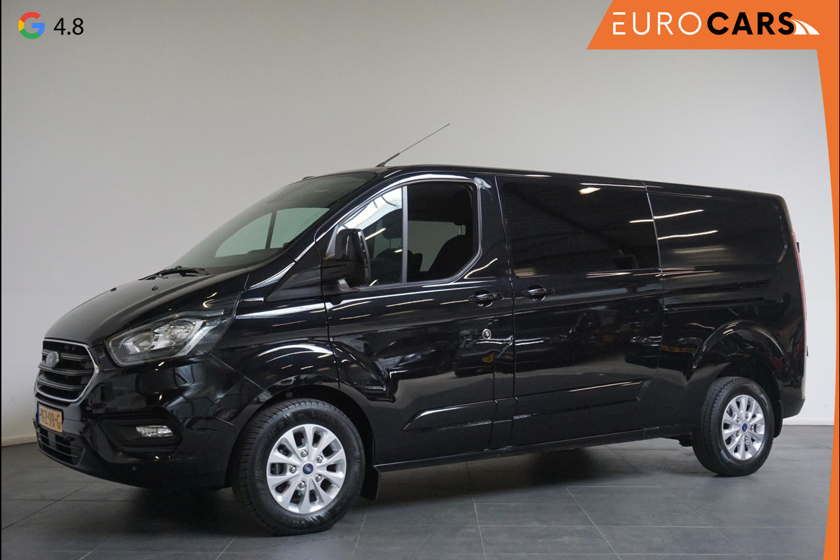 Ford Transit Custom 300 2.0 TDCI 130 pk Automaat Dubbele Cabine LIMITED! L2 | Navigatie | Airco | Bluetooth | 5-Zits | Trekhaak | DAB+