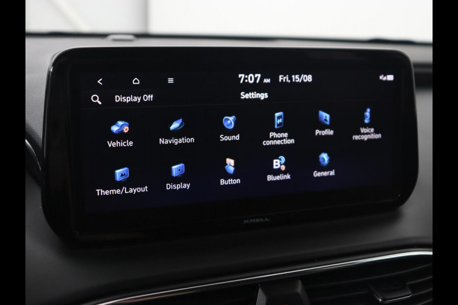 Hyundai Santa Fe 1.6 T-GDI PHEV Premium | Stoelventilatie | Leder | Head-Up | 360 Camera | Stuurverwarming | Krell Audio | Carplay | Achterbankverwarming | Adaptive cruise | Memory | Plug In