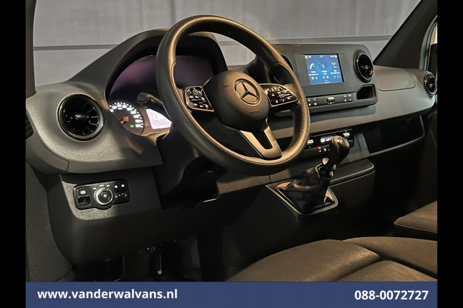 Mercedes-Benz Sprinter 316 CDI 164k L3H2 Euro6 Airco | Camera | Navigatie | Apple Carplay | Android Auto | Cruisecontrol Chauffeursstoel, Stoelverwarming, Parkeersensoren, Bijrijdersbank
