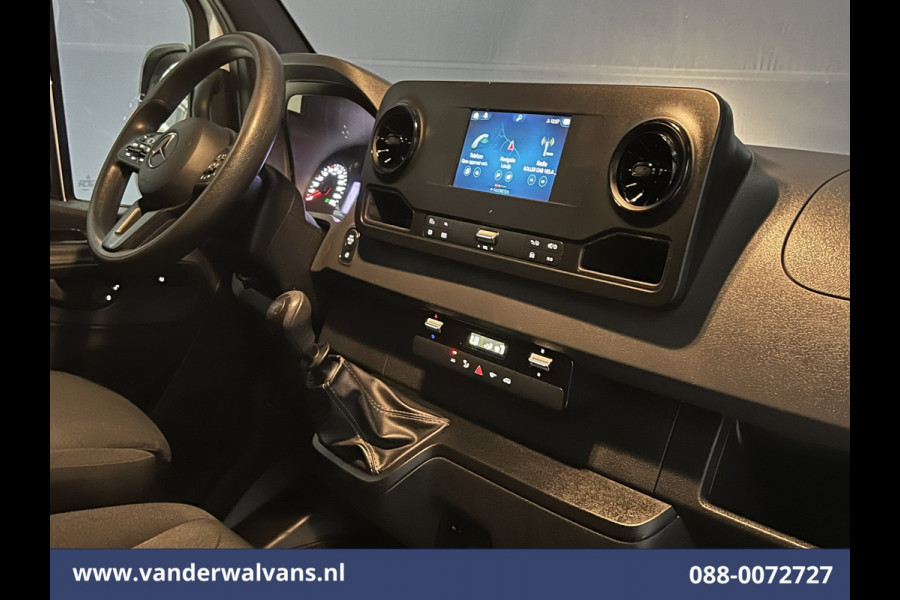 Mercedes-Benz Sprinter 316 CDI 164k L3H2 Euro6 Airco | Camera | Navigatie | Apple Carplay | Android Auto | Cruisecontrol Chauffeursstoel, Stoelverwarming, Parkeersensoren, Bijrijdersbank
