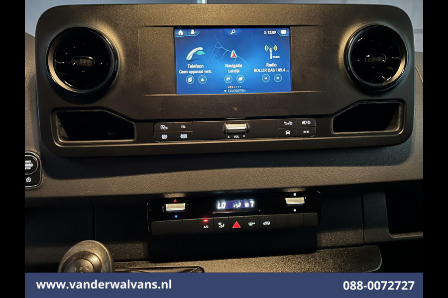 Mercedes-Benz Sprinter 316 CDI 164k L3H2 Euro6 Airco | Camera | Navigatie | Apple Carplay | Android Auto | Cruisecontrol Chauffeursstoel, Stoelverwarming, Parkeersensoren, Bijrijdersbank