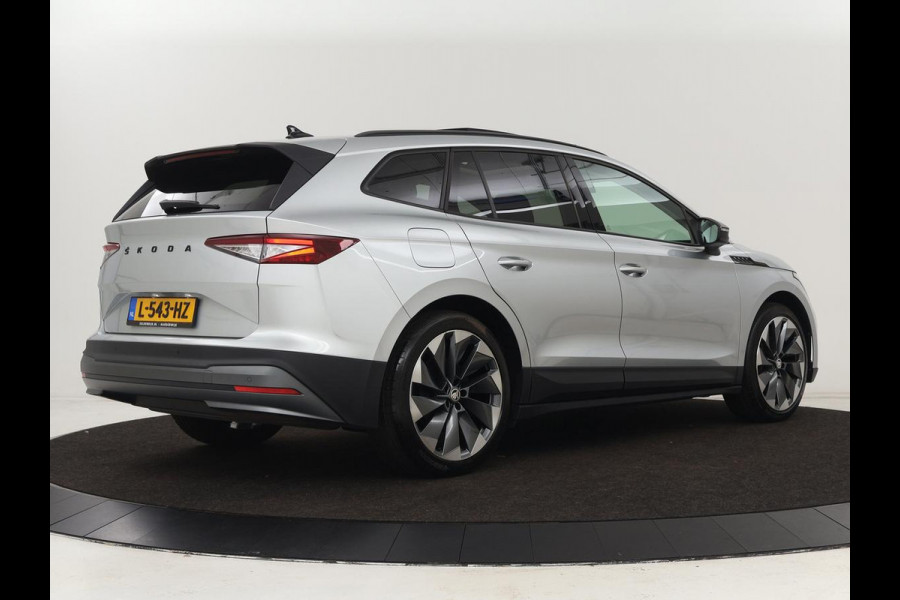Škoda ENYAQ iV 60 | Panoramadak | Stoel & achterbankverwarming | Carplay | Sportstuur | Keyless | Full LED | Navigatie | Cruise control | 21'' lichtmetalen velgen